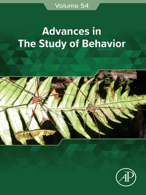 cover image of Advances in the Study of Behavior